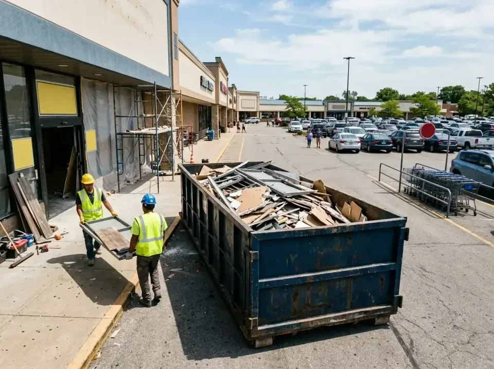 retail-store-renovation-debris-003 — frequently asked questions, Roll-off Dumpster Rentals in Evans, CO
